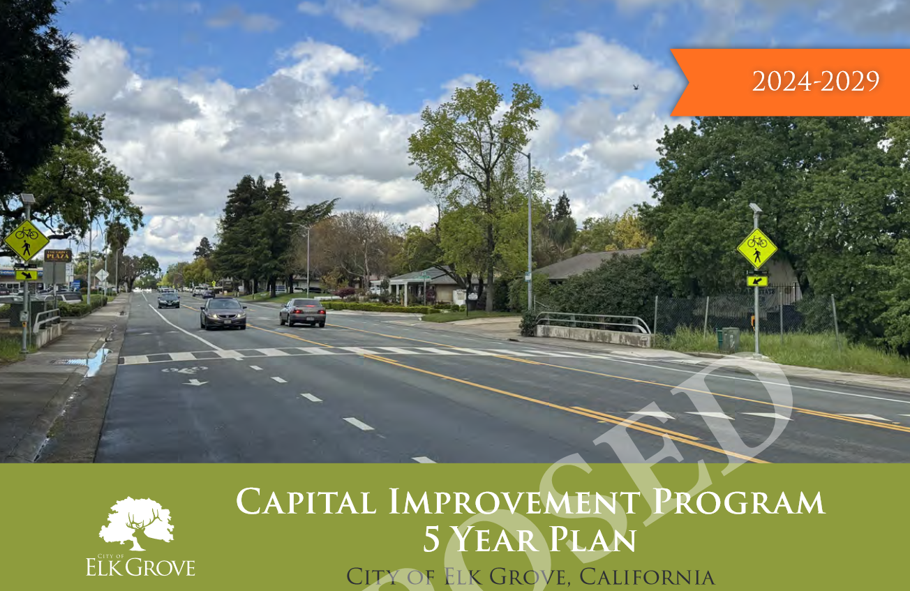 Elk Grove five year capital improvement program 