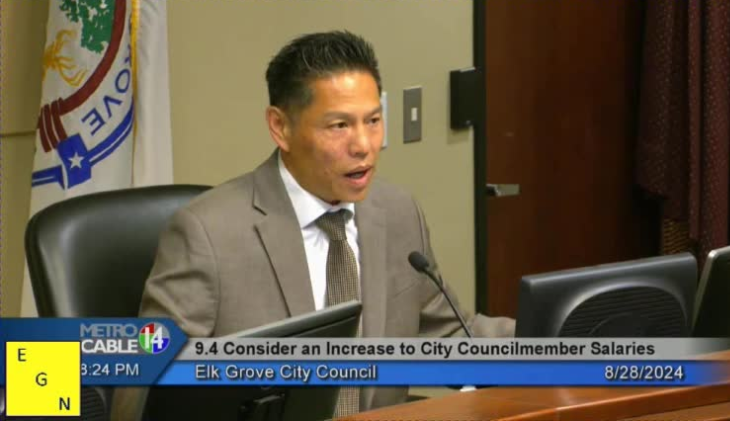 Darren Suen clowned, mocked by Elk Grove City Council colleague over volunteer, dry cleaning comments during salary increase hearing