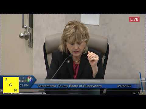 Video – Watch Sacramento County Supervisor Sue Frost flirt with a Brown Act violation