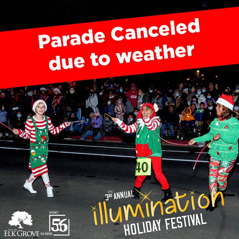 Elk Grove’s Holiday of Lights parade canceled