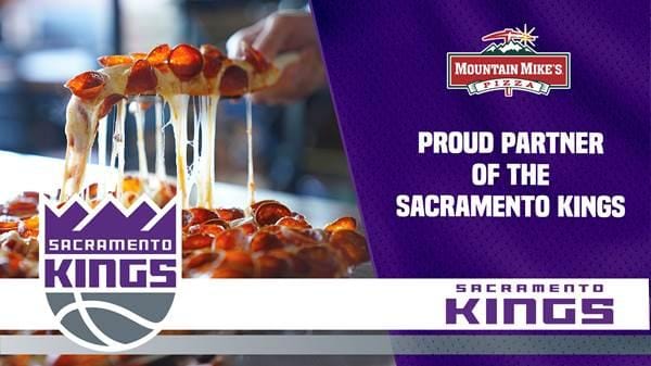 With the resurgence of the Sacramento Kings, Mountain Mike’s Pizza becomes their ‘Proud Pizza Partner’