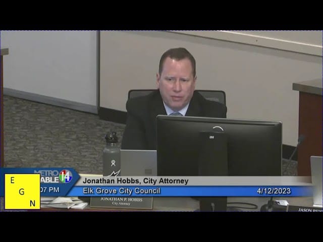 Did City Attorney Hobbs finally provide counsel needed, not wanted to the Elk Grove City Council?