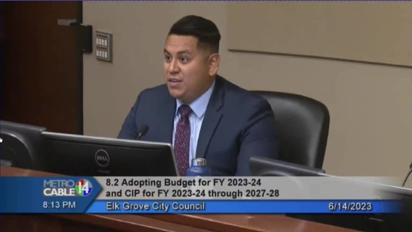 During Elk Grove budget hearing Councilmember Sergio Robles shows a limited grasp of property taxes, assessments