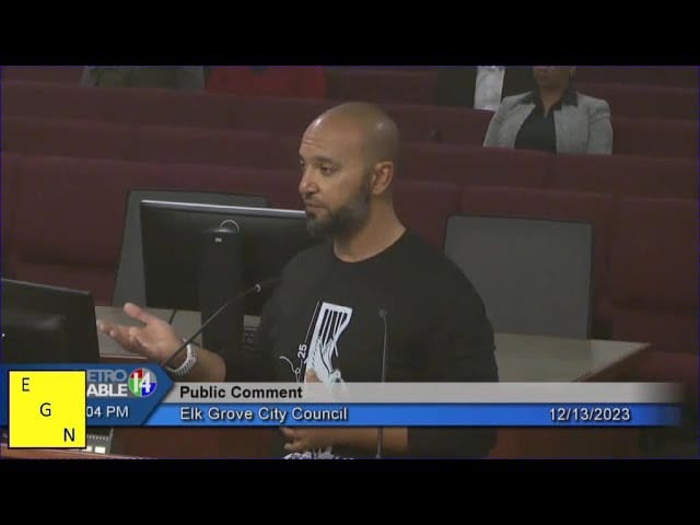 Resident demands Elk Grove City Council adopt resolution calling for Palestine cease-fire