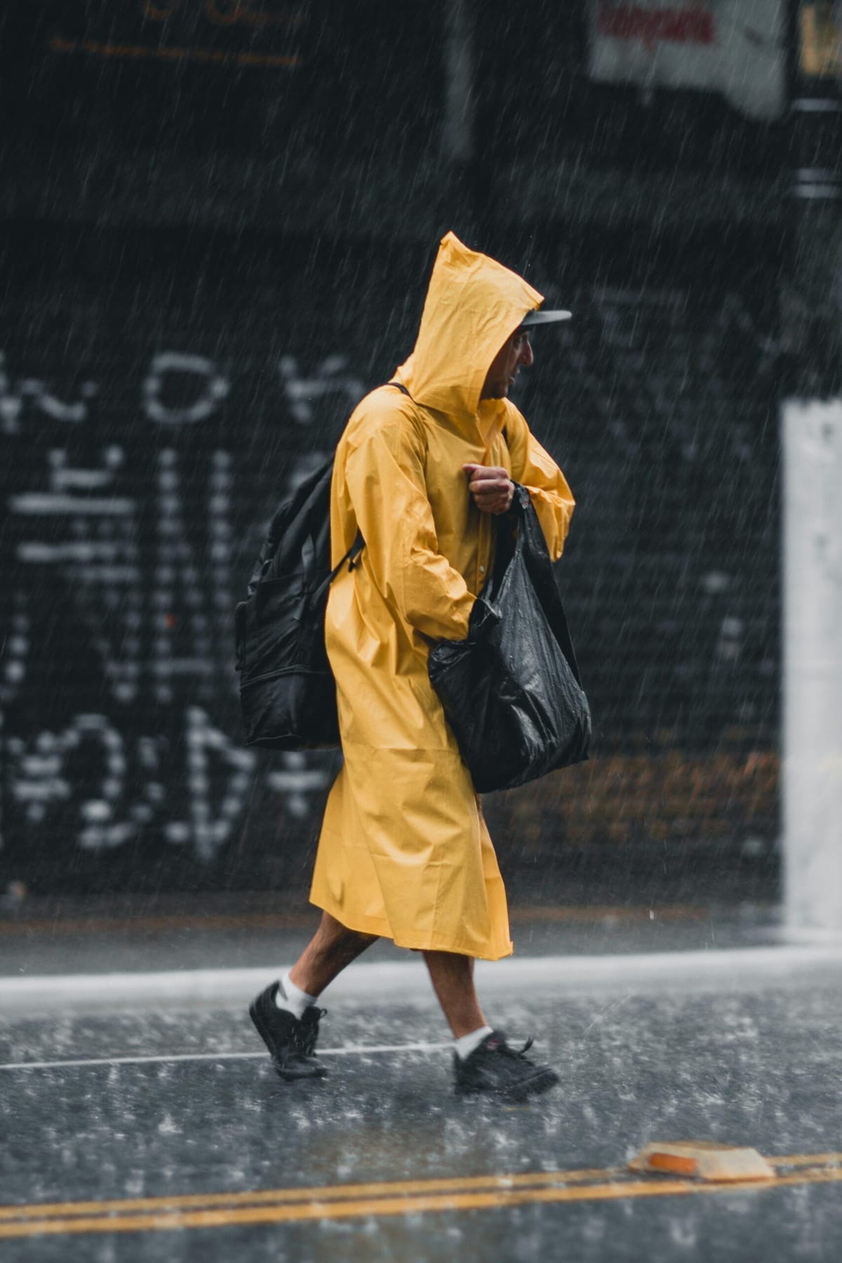 Heavy rainfall in Sacramento County