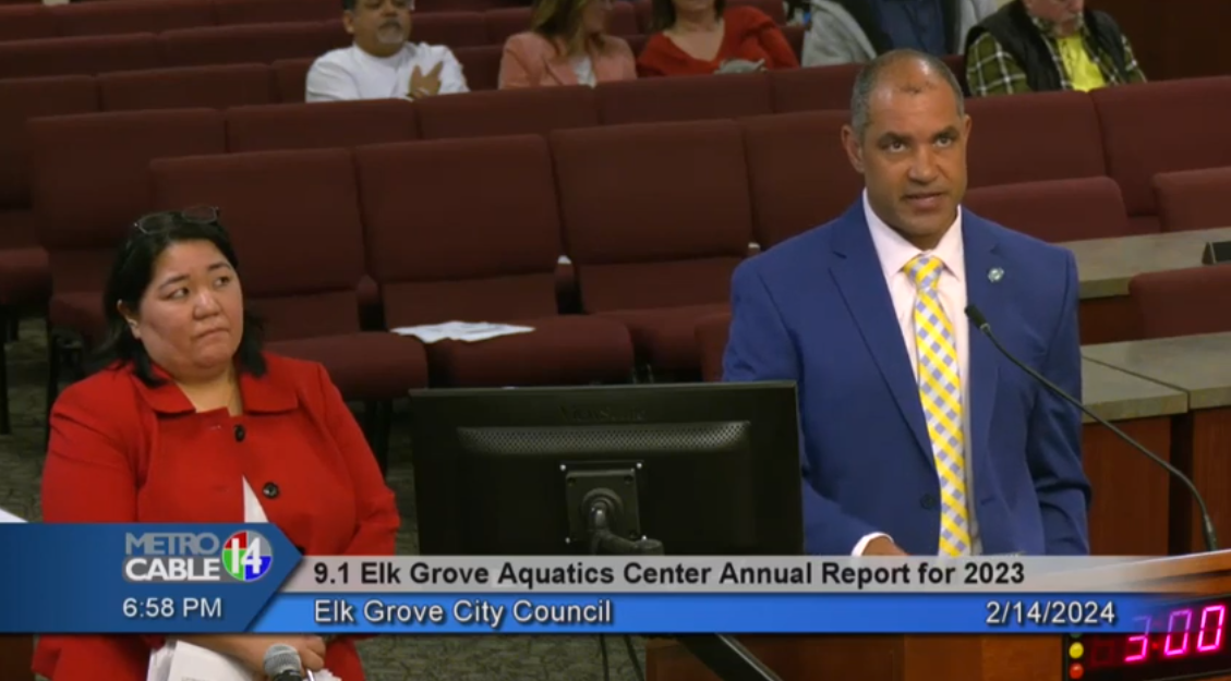 District56 Aquatic Center managers explain larger than budgeted operating losses to Elk Grove Mayor, city council