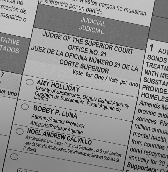 Sacramento Superior Court judicial candidate Amy Holliday lines up law enforcement support