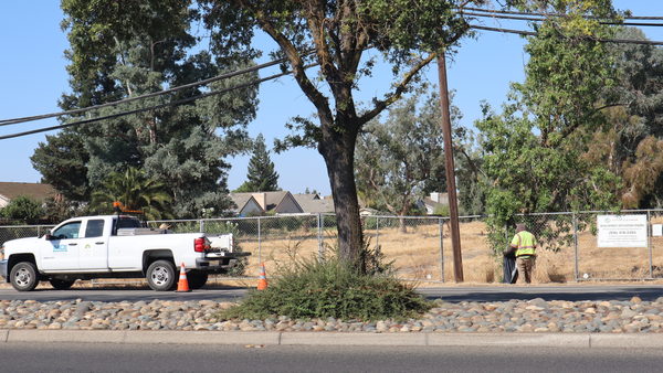 After only 5 days Elk Grove City Hall has Coral Blossom apartment project roadside garbage removed