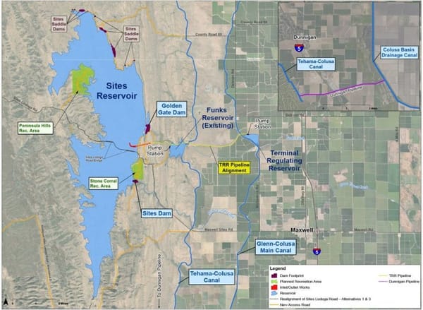 Environmental and fish groups disappointed with appellate court ruling on Sites Reservoir