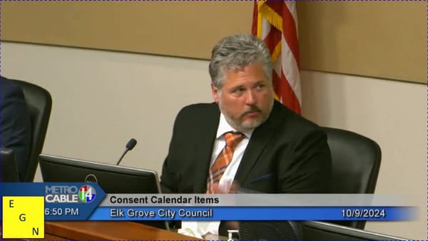 Councilmember Kevin Spease thanked for standing with taxpayers, opposing 300% pay raise for Elk Grove mayor and her councilmen