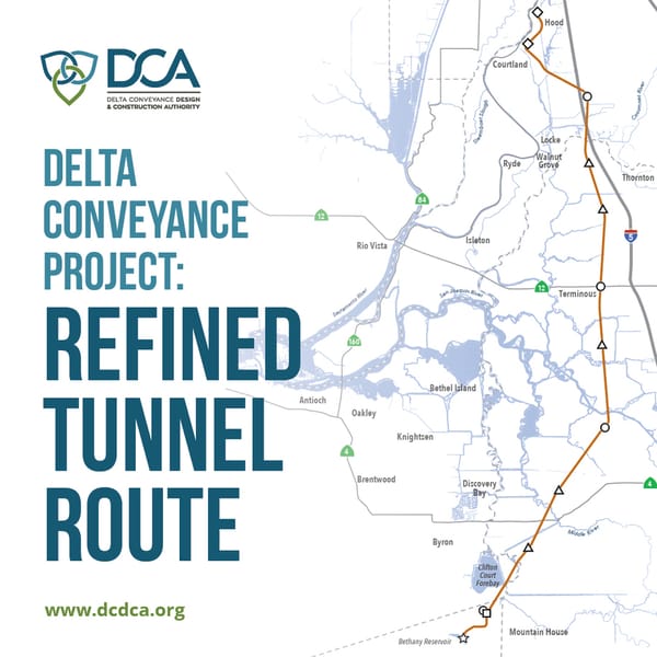 CA Department of Water Resources Files Delta Tunnel 'Validation Action' with Court