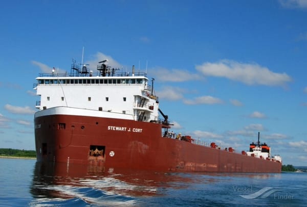 Remembering the day Stewart J. Cort sailed by