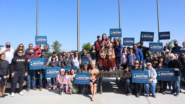 Elk Grove City Councilmember Stephanie Nguyen holds kick-off, canvasing in bid for California Assembly