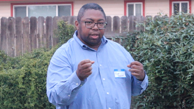 Democratic candidates make presentations to the Elk Grove-South County Democratic club