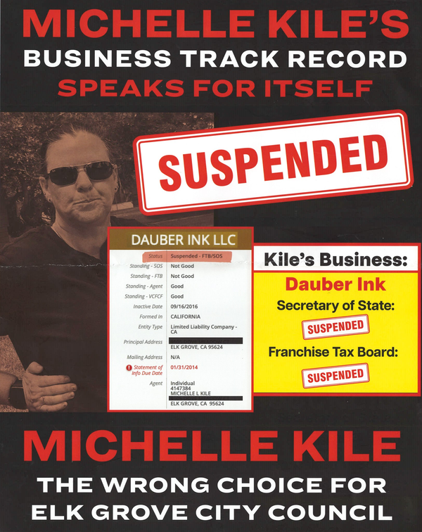 Michelle Kile curiously attacked by Felipe Martin in Elk Grove’s City Council District 2 race