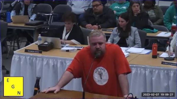 Dustin Nobles urged the Elk Grove Unified Board of Trustees to hold administrators accountable for producing solutions.