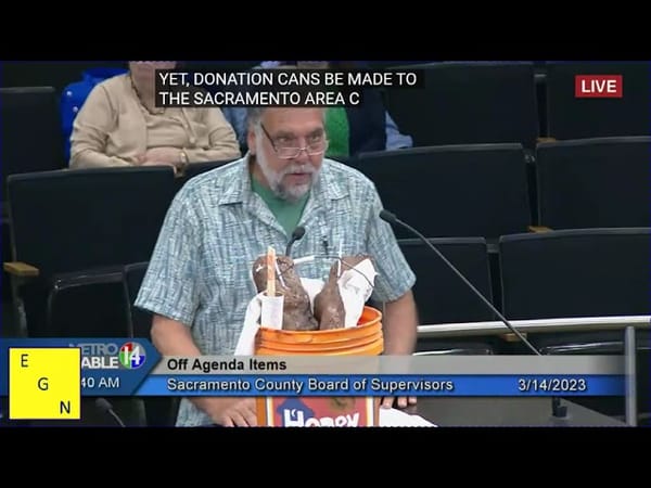 Voices of Sacramento County – County Supervisors urged to support ordinance addressing waste flows