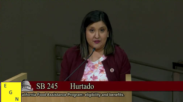 Senator Melissa Hurtado of Bakersfield,