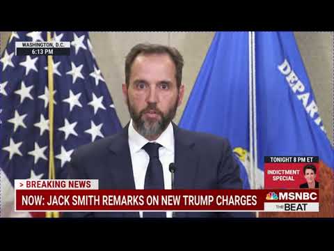 Statement of special counsel Jack Smith on the August 1, 2023, indictment of Donald J. Trump