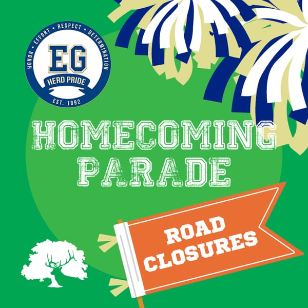 Traffic advisory for Elk Grove High School homecoming parade