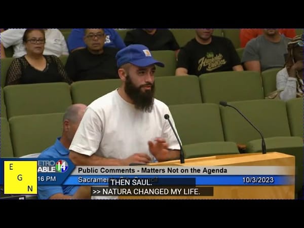 Constituent to Sacramento City Council member – ‘You look like you’re sleeping’